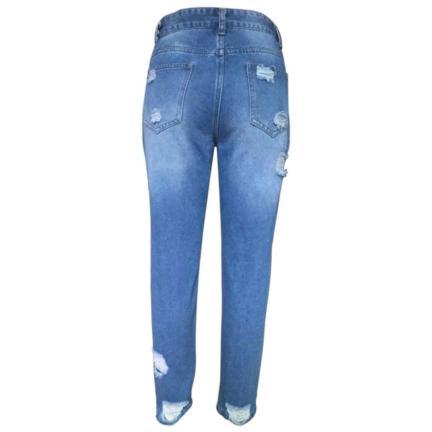 Gescheurde Slim-fit Jeans voor Dames
